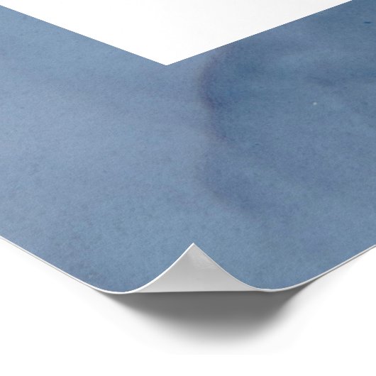 Ethereal Wave結婚の座席表V06 ポスター (角)