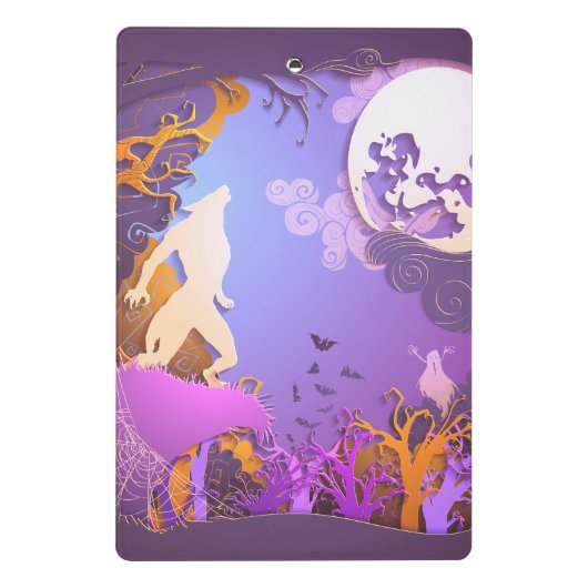 Ethereal Werolf & Moonクリップボード ミニクリップボード (裏面)