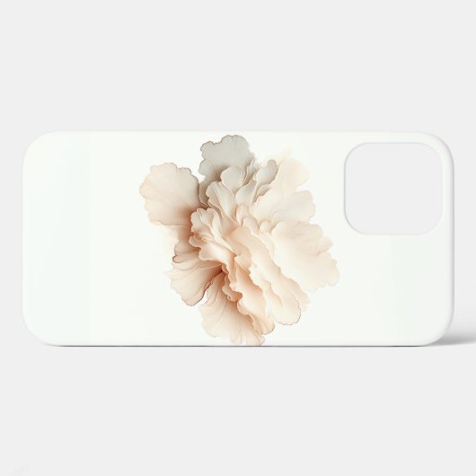 Ethereal White Petal Abstract Phone Case - Minimal Case-Mate iPhoneケース (裏面 (横))