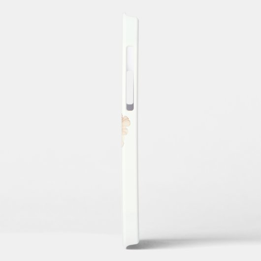 Ethereal White Petal Abstract Phone Case - Minimal Case-Mate iPhoneケース (裏面 / 左)