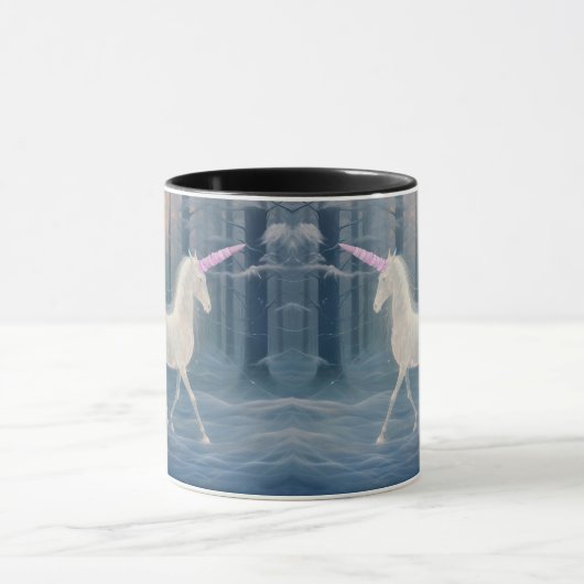 Ethereal Winter Unicorn Coffee/Tea Mug マグカップ (中央)