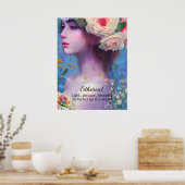 Ethereal Women, Spirit Guide, Angel, Fairy ポスター (キッチン)