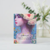 Ethereal Women, Spirit Guide, Angel, Fairy ポストカード (スタンド正面)