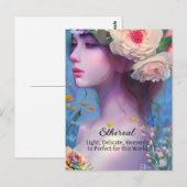 Ethereal Women, Spirit Guide, Angel, Fairy ポストカード (正面/裏面)
