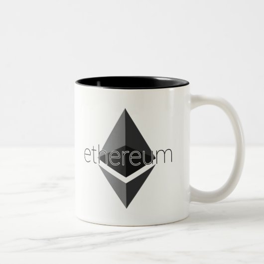 Ethereumのコーヒー・マグ、ビールジョッキ ツートーンマグカップ (右)