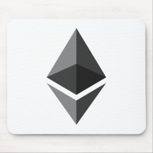 Ethereumのロゴだけ マウスパッド