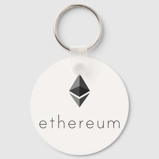 Ethereumキーチェーン(名前) キーホルダー (正面)