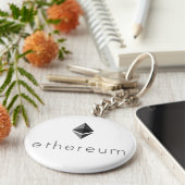 Ethereumキーチェーン（名前） キーホルダー (側面)
