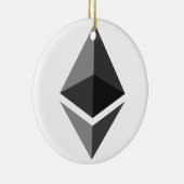 Ethereumクリスマスオーナメント セラミックオーナメント (右)