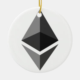 Ethereumクリスマスオーナメント セラミックオーナメント