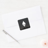 Ethereumスクエアステッカー スクエアシール (封筒)