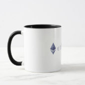 Ethereumフルイメージマグ マグカップ (左)