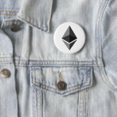 Ethereumボタンかピン 缶バッジ (インサイチュ)