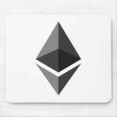 Ethereumロゴのみ マウスパッド (正面)