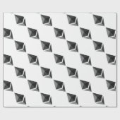 Ethereumロゴのみ ラッピングペーパー (フラット)