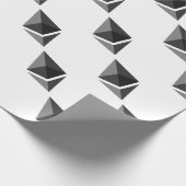 Ethereumロゴのみ ラッピングペーパー (角)