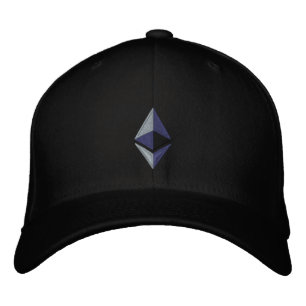 EthereumロゴFlexfit Hat 刺繍入りキャップ