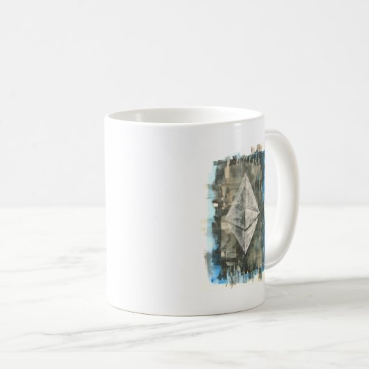 Ethereum コーヒーマグカップ (正面右)