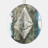 Ethereum セラミックオーナメント (左)
