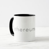 Ethereum マグカップ (正面左)