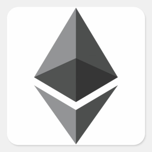 Ethereum – 暗号通貨すごいPAC スクエアシール (正面)