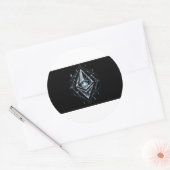 Ethereum Crystal Relic Sticker ラウンドシール (封筒)