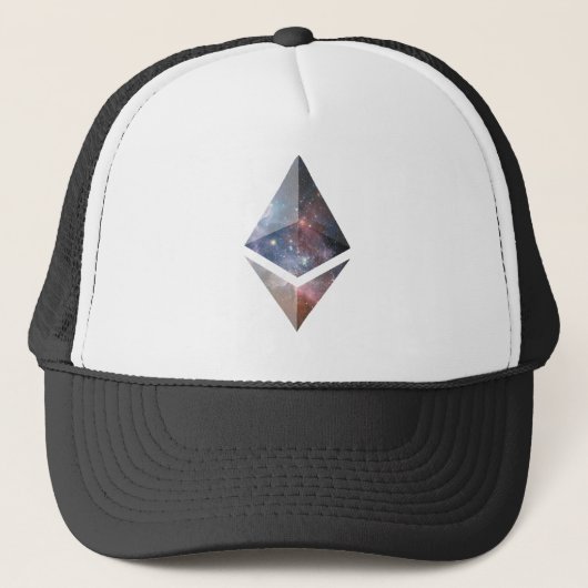Ethereum ETHのcryptocurrency キャップ (正面)