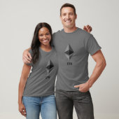 Ethereum ETH暗号通貨 Tシャツ (ユニセックス)