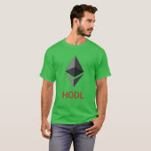 Ethereum HODL Tシャツ (正面フル)