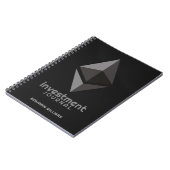 Ethereum Investment Crypto Trackerシードフレーズ ノートブック (左側)