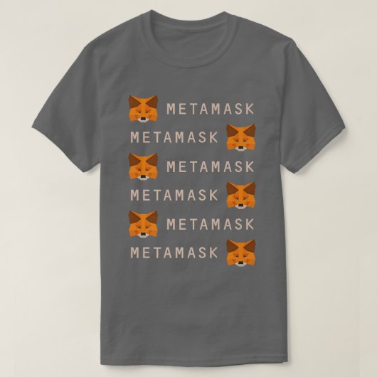 Ethereum & Pulse用MetaMask FoDeFi暗号化財布 Tシャツ (デザイン正面)
