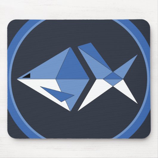 Etherfishingシンプルマウスパッド マウスパッド (正面)