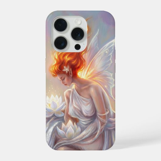 ETHERIA PHONE CASE Mystical Feminine Art with Spir iPhoneケース (裏面)