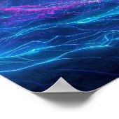 Etheric Topography: A Neon Synthwave Odyssey ポスター (角)