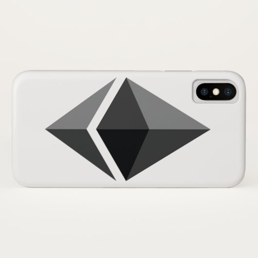 Etherium ETHの電話箱 Case-Mate iPhoneケース (裏面(横))