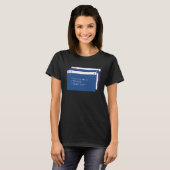 Ethiのサイバーセキュリティ専門家Iコンピュータエンジニア Tシャツ (正面フル)