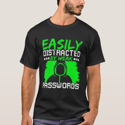 Ethical Hacking Cyber Security Expert & White Hat  Tシャツ (正面)