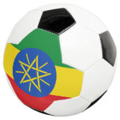 Ethiopia flag Soccer Ball サッカーボール (3/4)