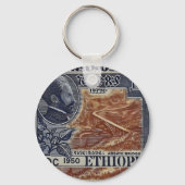 Ethiopia Haile Selassie Rasta Jah Rastafari Roots キーホルダー (裏面)