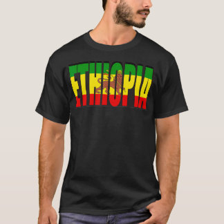 Ethiopia In Ethiopia Flag Ethiopian T-Shirt Tシャツ