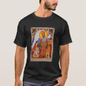 Ethiopian Blessed Love Jah Rastafari Reggae Rasta  Tシャツ (正面)