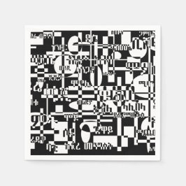 Ethiopian Cities スタンダードカクテルナプキン