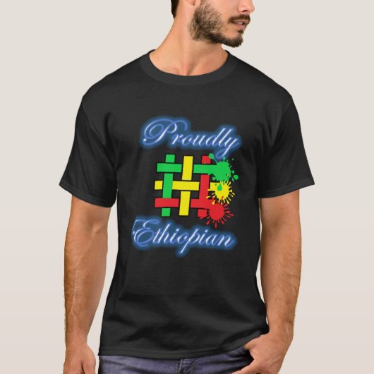 Ethiopian dress clothes tシャツ (正面)