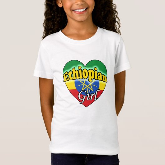 Ethiopian Girl Tシャツ (正面)