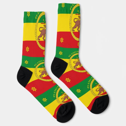Ethiopian Imperial Style Haile Selassie Jah Rasta ソックス (右)