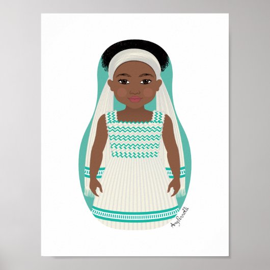 Ethiopian Matryoshka Poster ポスター (正面)