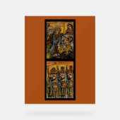 Ethiopian Nativity Icon アクリルサイン (正面)