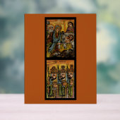 Ethiopian Nativity Icon アクリルサイン (ニュートラル)