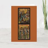 Ethiopian Nativity Icon カード (正面)