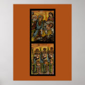 Ethiopian Nativity Icon ポスター (正面)